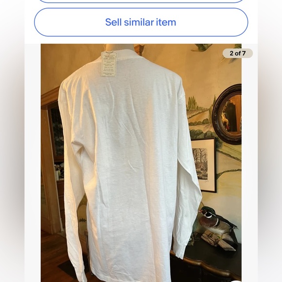 Long sleeve holiday tshirt size L - Picture 2 of 7